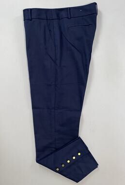 Talbots 'Hampshire Ankle' Fit Stretch Ankle Chino Dress Pants. Navy, Women's 10